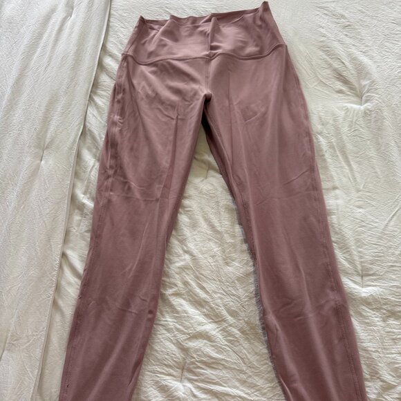 Lululemon Pink Double Aligned Legging - Picture 1 of 4
